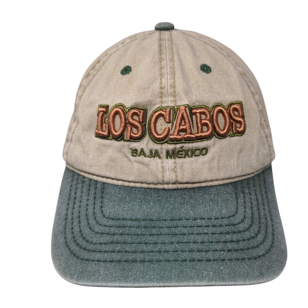 Los Cabos Baja Mexico Slideback Hat Multicolor One Size Adjustable Explosion